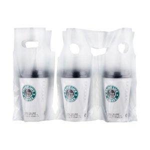 Disposable clear packing tote bag
