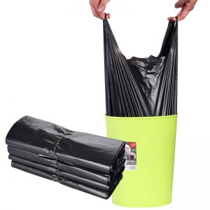 Plastic garbage bag