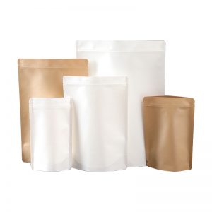 Self-sealing bag with closed Windows