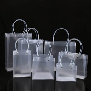 PVC transparent gift bag