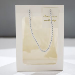 Window gift tote bag